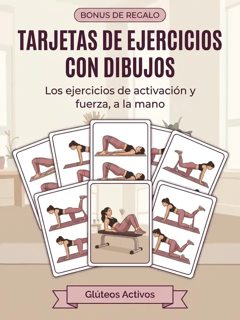 Portada de Tarjetas de ejercicios con dibujos