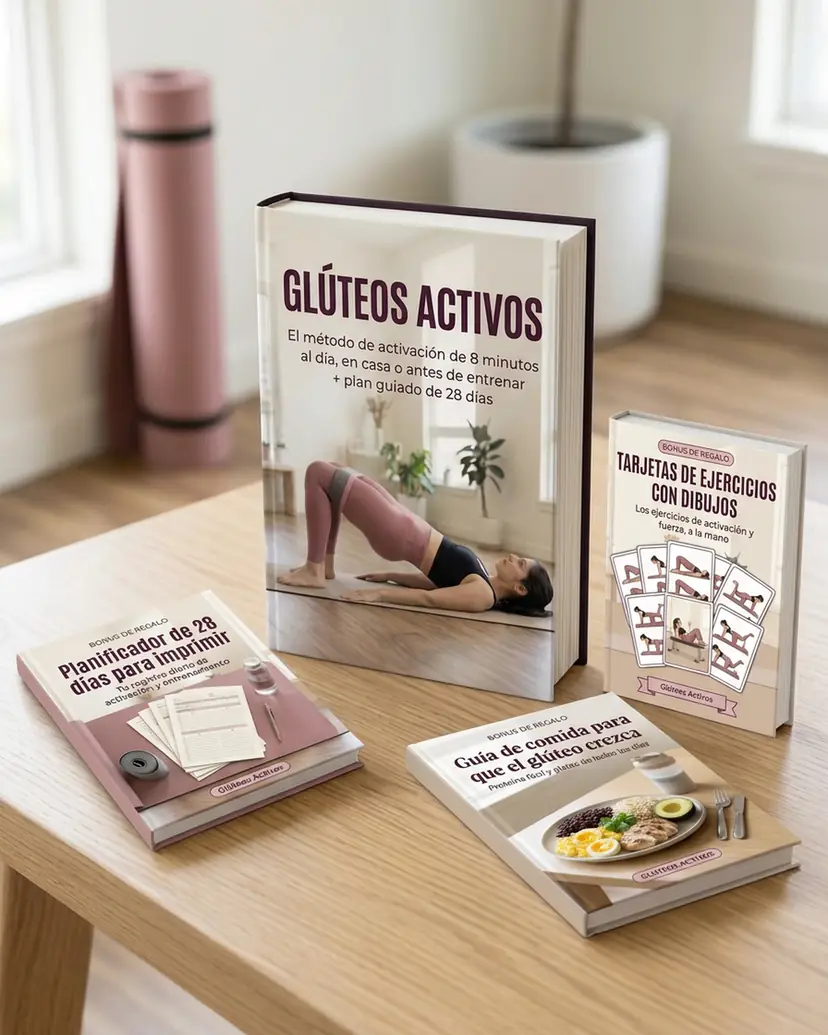 El libro Glúteos Activos y sus 3 bonus