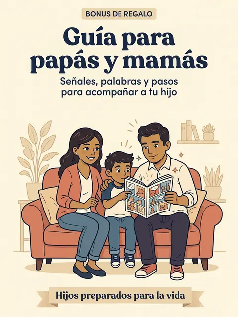 Portada del bonus Guía para papás y mamás