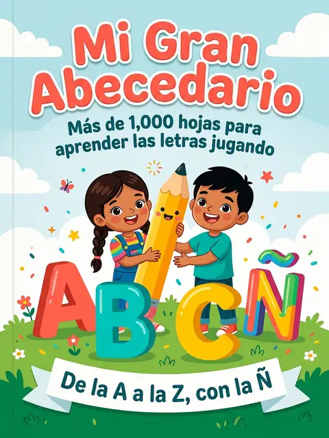 Portada del cuaderno Mi Gran Abecedario