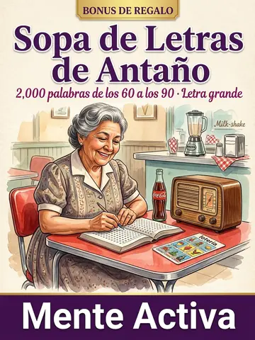 Portada del bonus Sopa de Letras de Antaño