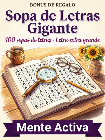 Portada del bonus Sopa de Letras Gigante