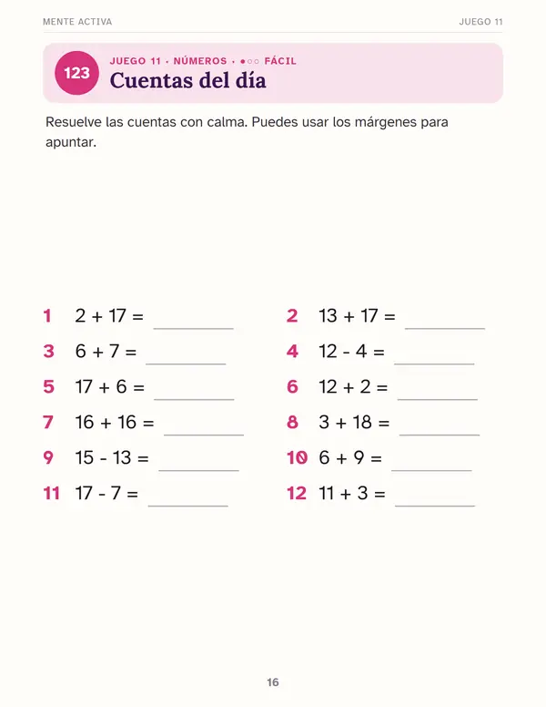 Página del juego Sigue la serie
