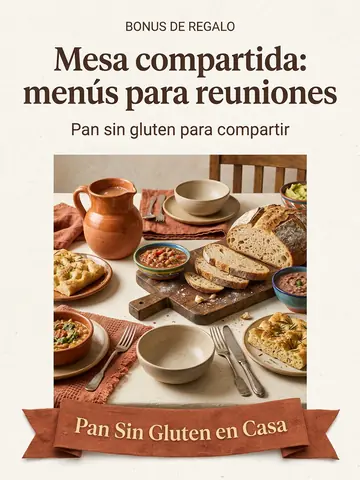 Portada del bonus Mesa compartida: menús para reuniones