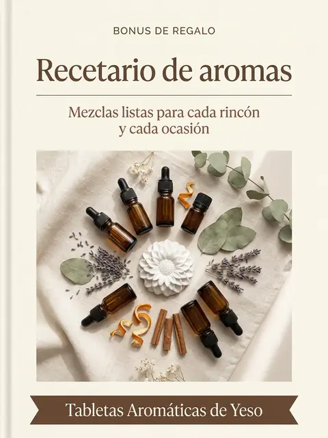 Portada del bonus Recetario de aromas