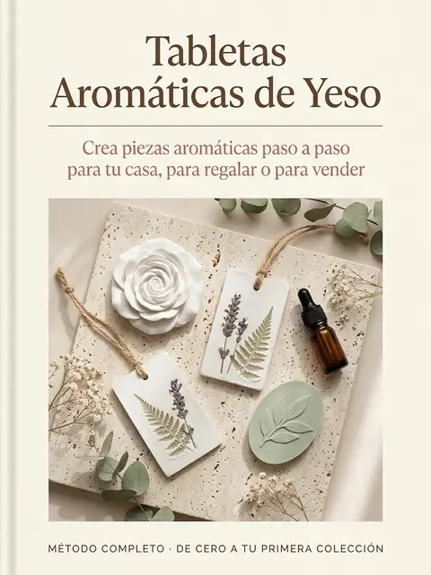 Portada del libro Tabletas Aromáticas de Yeso